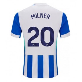 Herren Fußballbekleidung Brighton James Milner #20 Heimtrikot 2025-26 Kurzarm